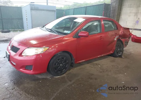 2009 Toyota Corolla Le/S/Xle from USA, damaged, VIN JTDBL40E29J029364